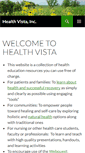 Mobile Screenshot of healthvista.net